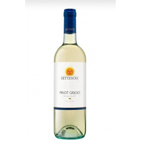 Vinho Branco Italiano Settesoli Pinot Grigio Seco
