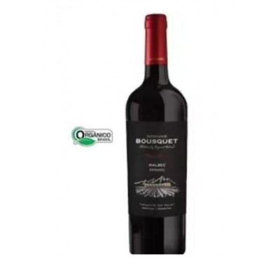 Vinho Tinto Argentino Domaine Bousquet Black Rock Malbec Orgânico Seco